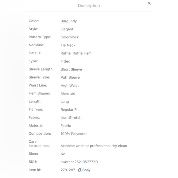 $5 NEW WITHOUT TAGS DRESS. SIZE MED. $5 IF BUNDLED - Picture 7 of 10